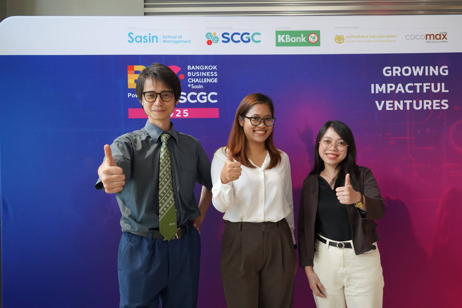 Sasin and SCGC Ignite Startup Impact, Driving Business Transformation Toward Sustainability at the Bangkok Business Challenge 2025 – Growing Impactful Ventures