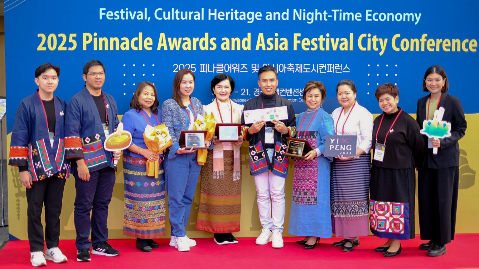 Chula, Chiang Mai Province and partners win IFEA Asia Pinnacle Awards 2025 in South Korea