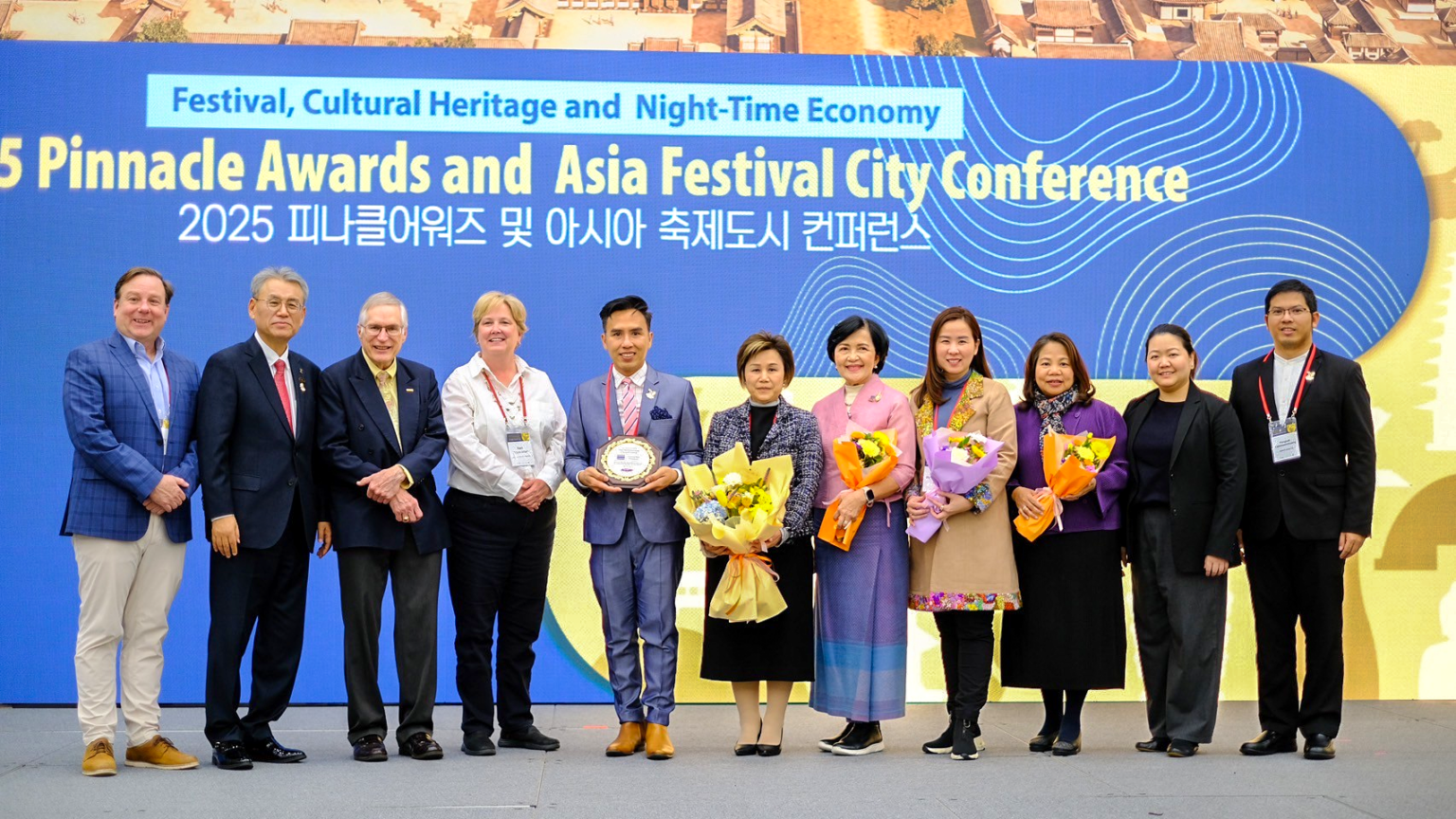 Chula, Chiang Mai Province and partners win IFEA Asia Pinnacle Awards 2025 in South Korea