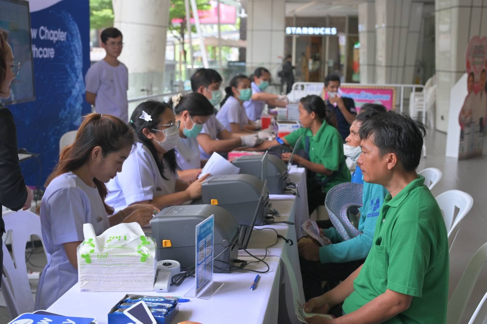 First-Ever MAY DAY SIAM SQUARE: Chula Unites to Offer Free Health Checkups