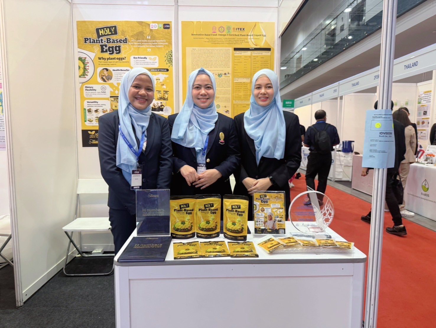 “Plant-based Gluten Free Halal Egg” Innovation from Halal Science Center, Chulalongkorn University, Wins Silver Medal at ITEX 2025 in Malaysia