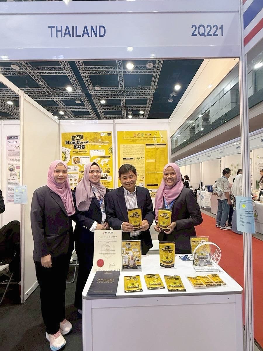 “Plant-based Gluten Free Halal Egg” Innovation from Halal Science Center, Chulalongkorn University, Wins Silver Medal at ITEX 2025 in Malaysia