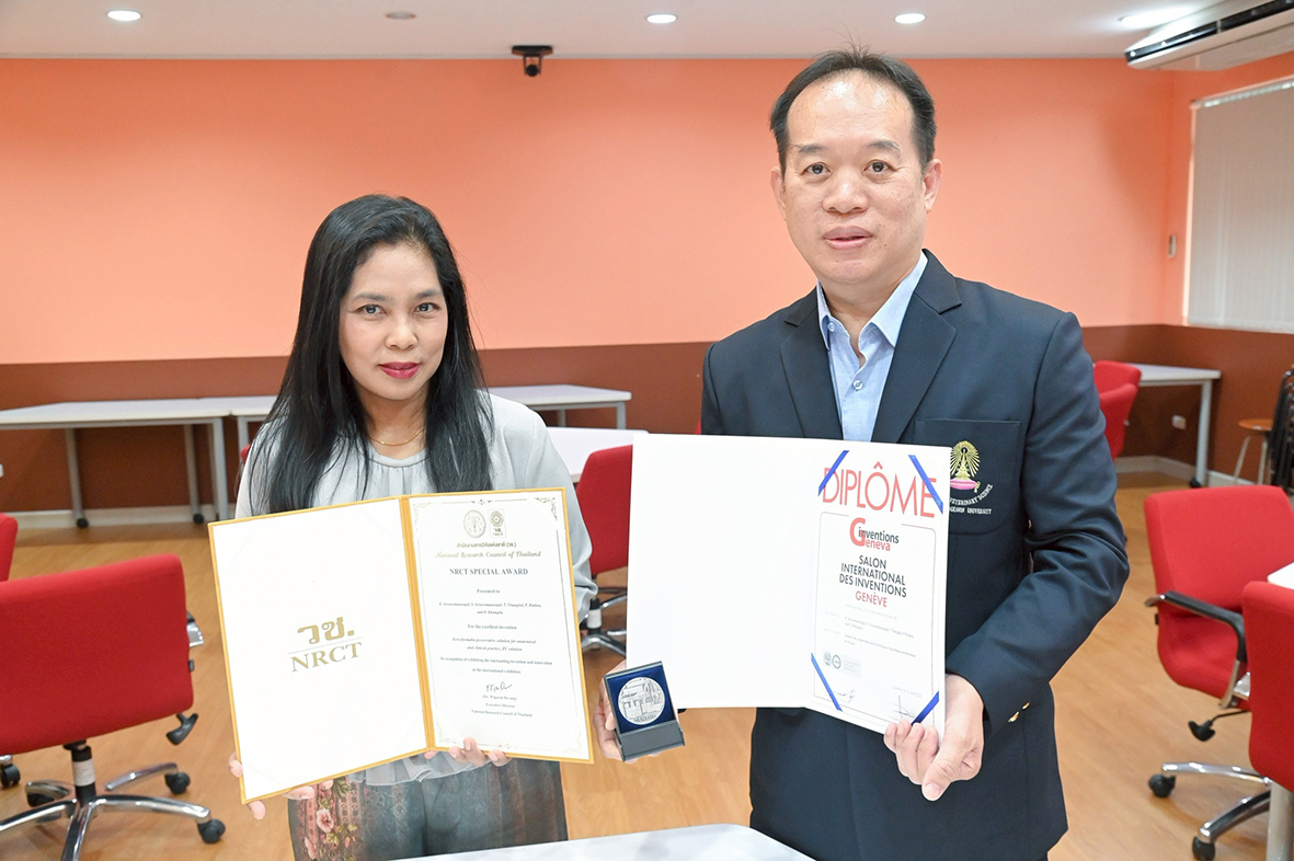 “ZF (Zero Formalin)” Innovation from Chulalongkorn University Wins International Award, Revolutionizes Safe Animal Anatomy Education without Formalin