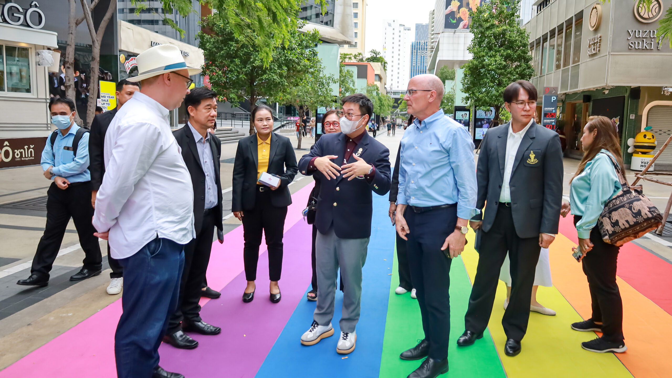PMCU ต้อนรับ Global Business District Innovation Club