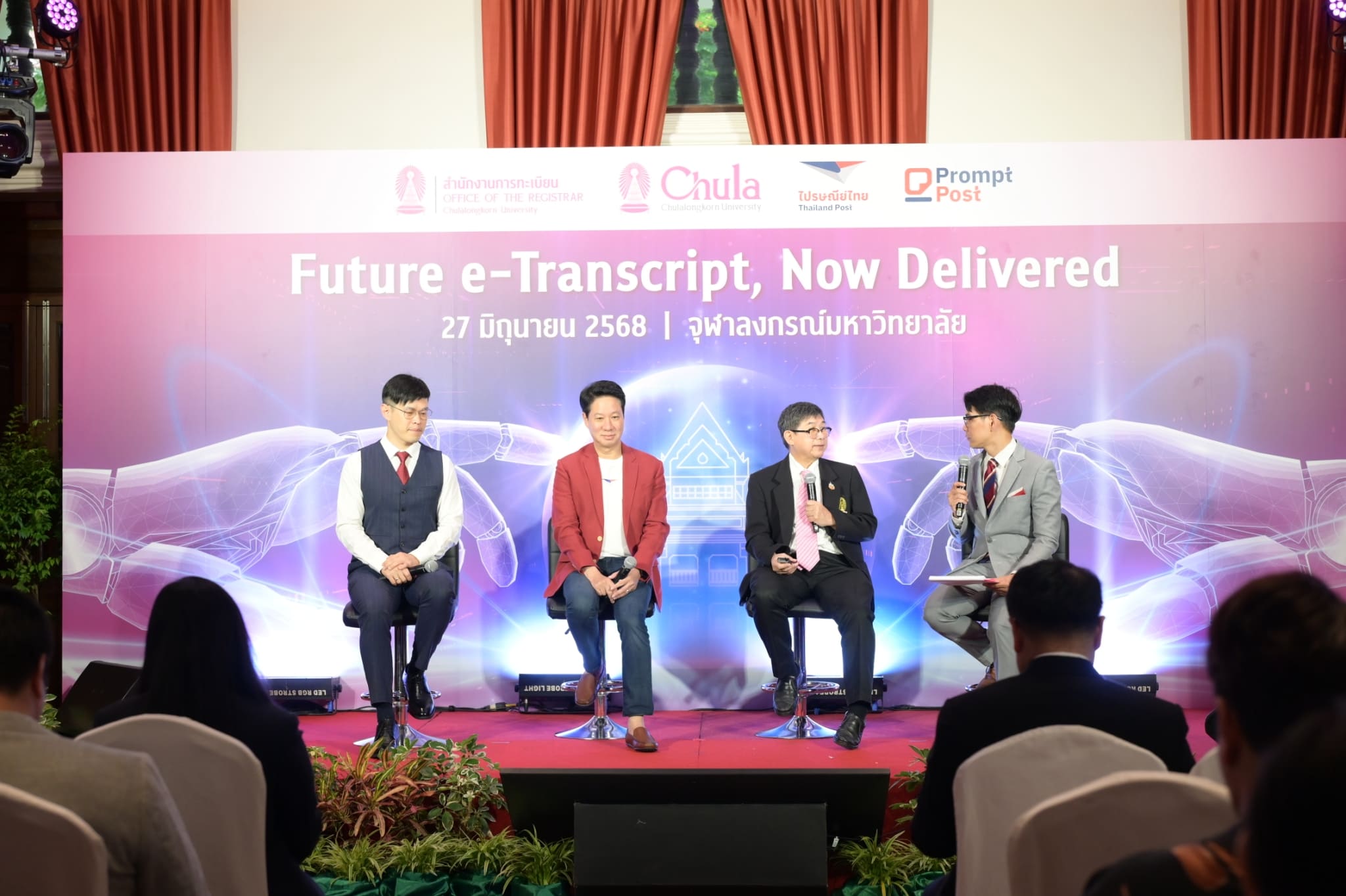 Thailand’s First e-Transcript Service Debuts Through Chulalongkorn and Thailand Post Partnership 