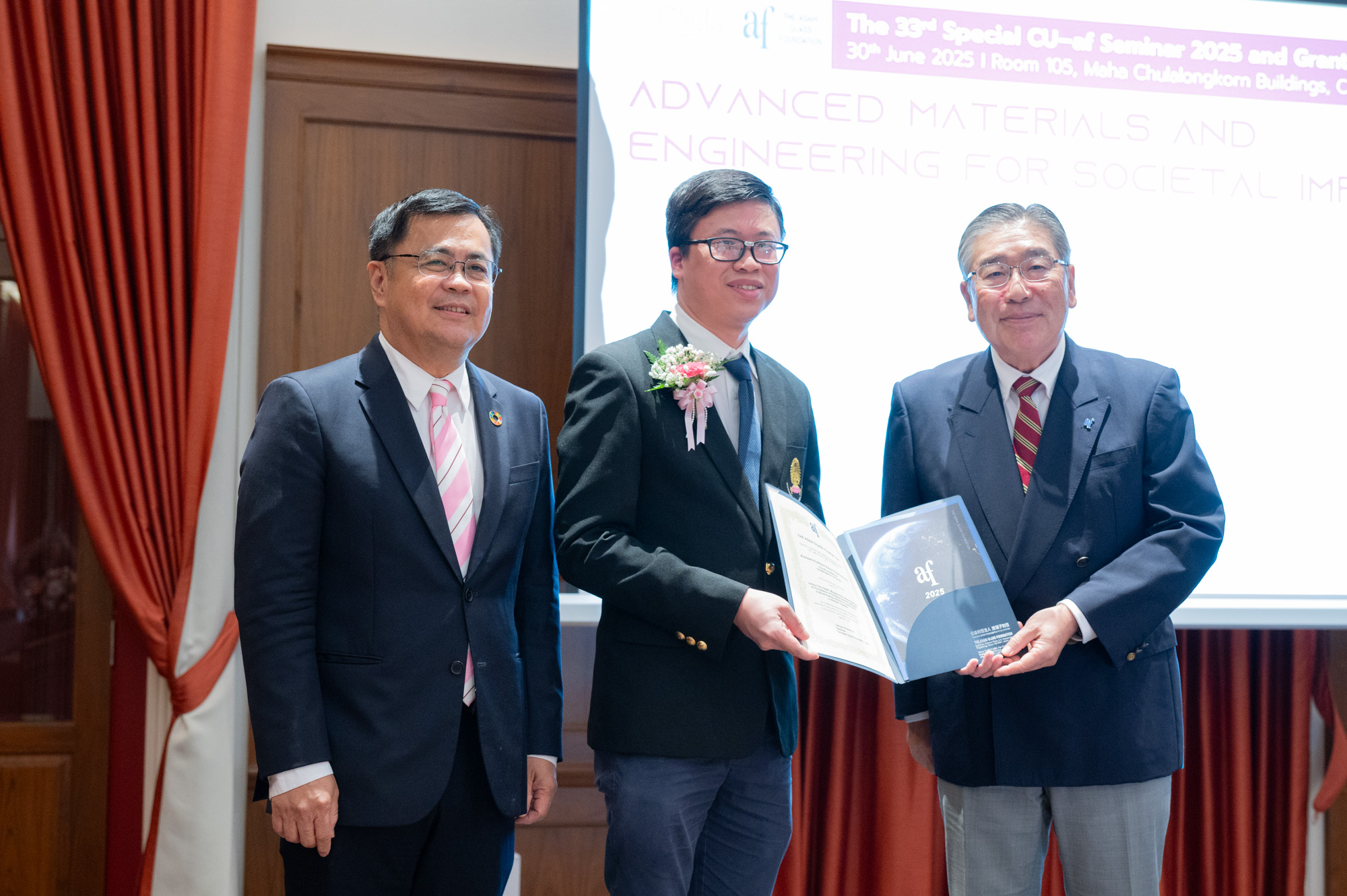 Chula Hosts the 33rd Asahi Special Seminar on ��Advanced Materials and Engineering for Societal Impact��?