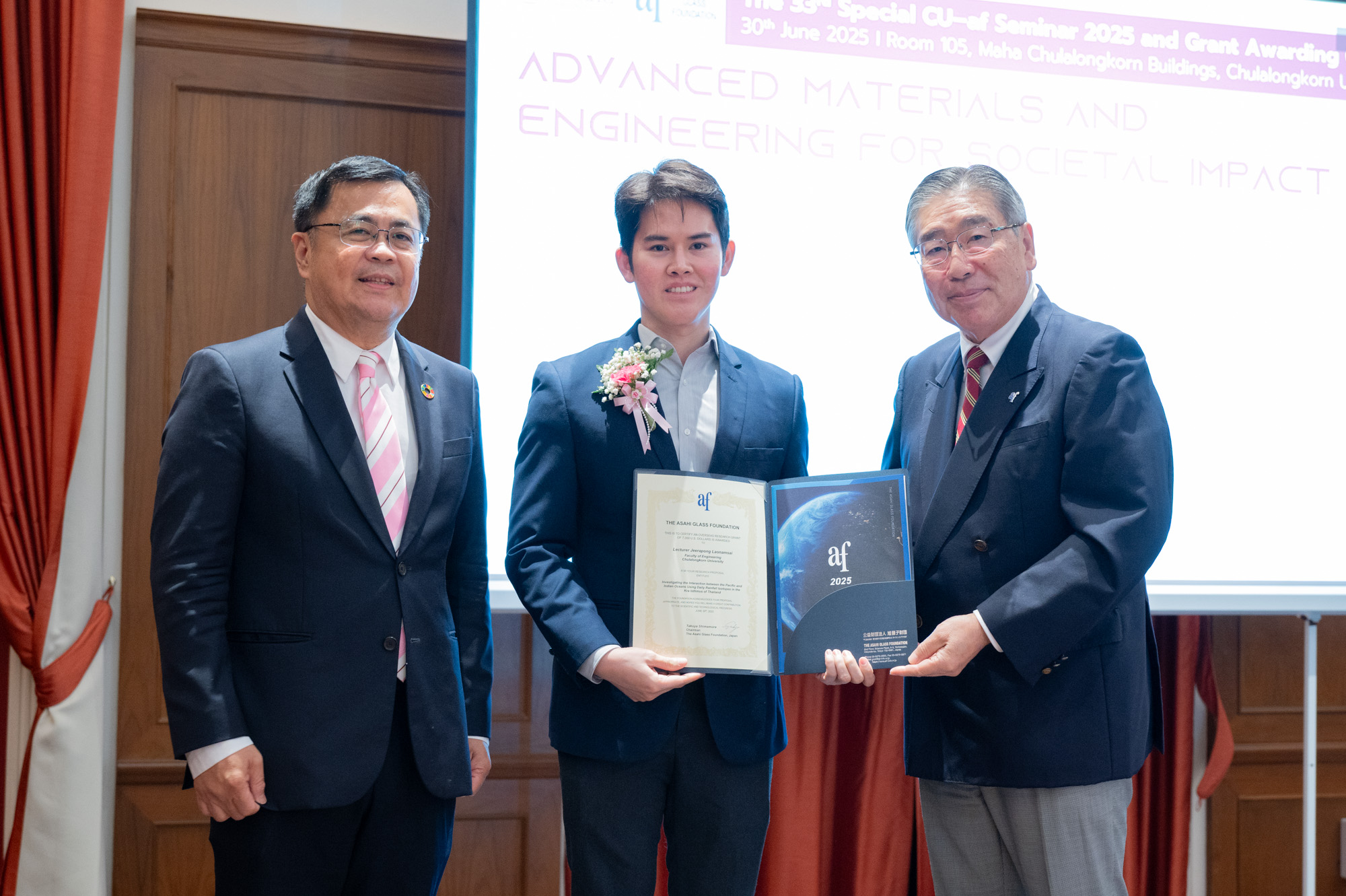 Chula Hosts the 33rd Asahi Special Seminar on ��Advanced Materials and Engineering for Societal Impact��?