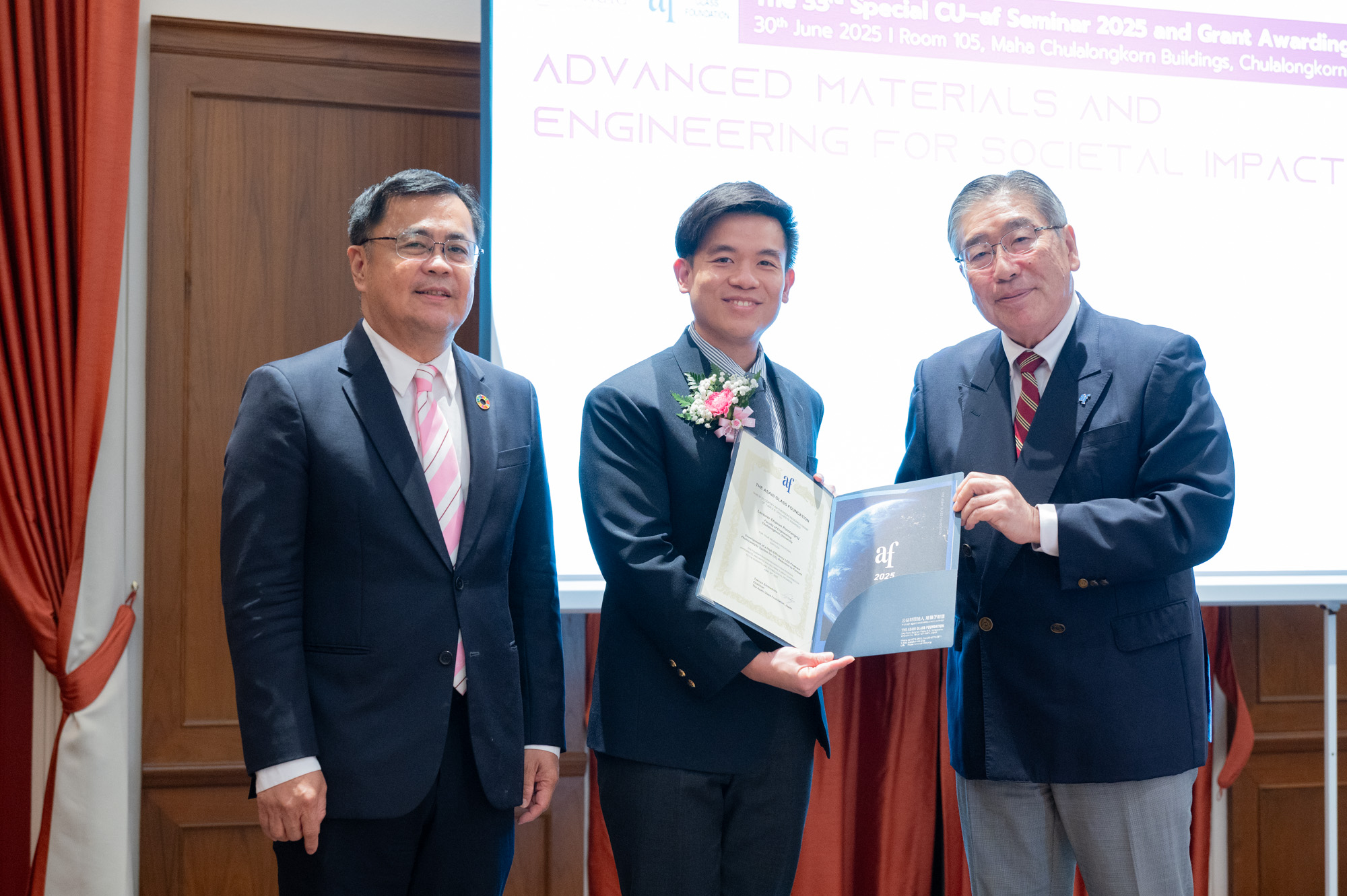 Chula Hosts the 33rd Asahi Special Seminar on ��Advanced Materials and Engineering for Societal Impact��?