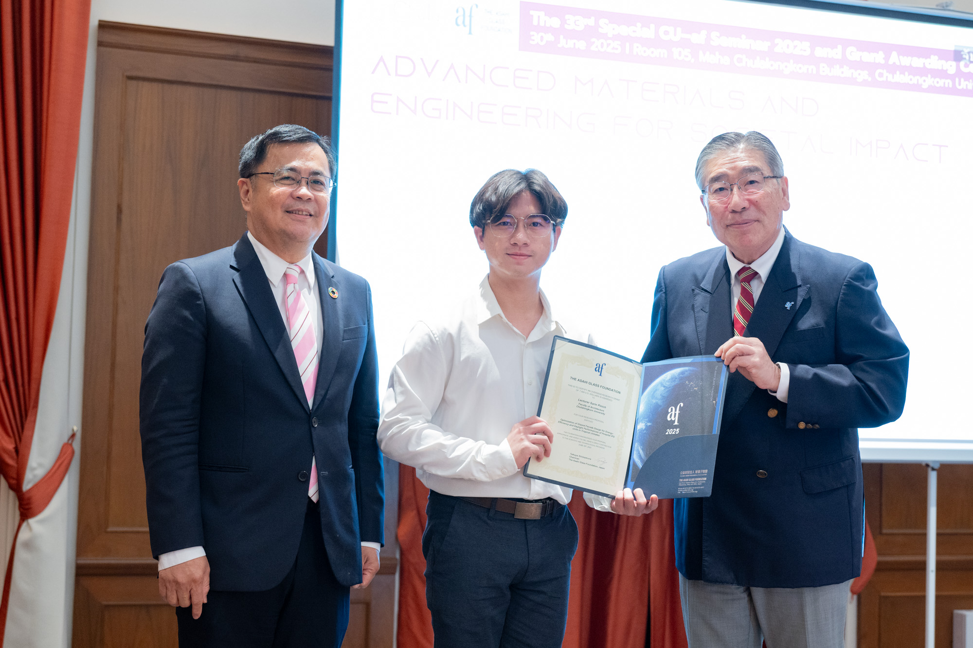 Chula Hosts the 33rd Asahi Special Seminar on ��Advanced Materials and Engineering for Societal Impact��?