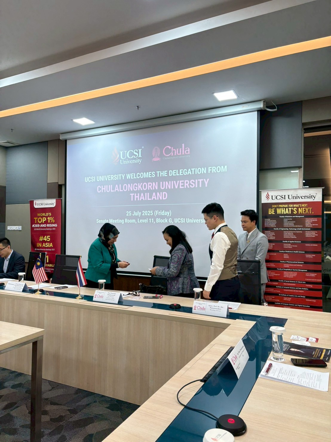 Bridging Borders Through Knowledge: Chulalongkorn and UCSI Explore New Avenues for Collaboration