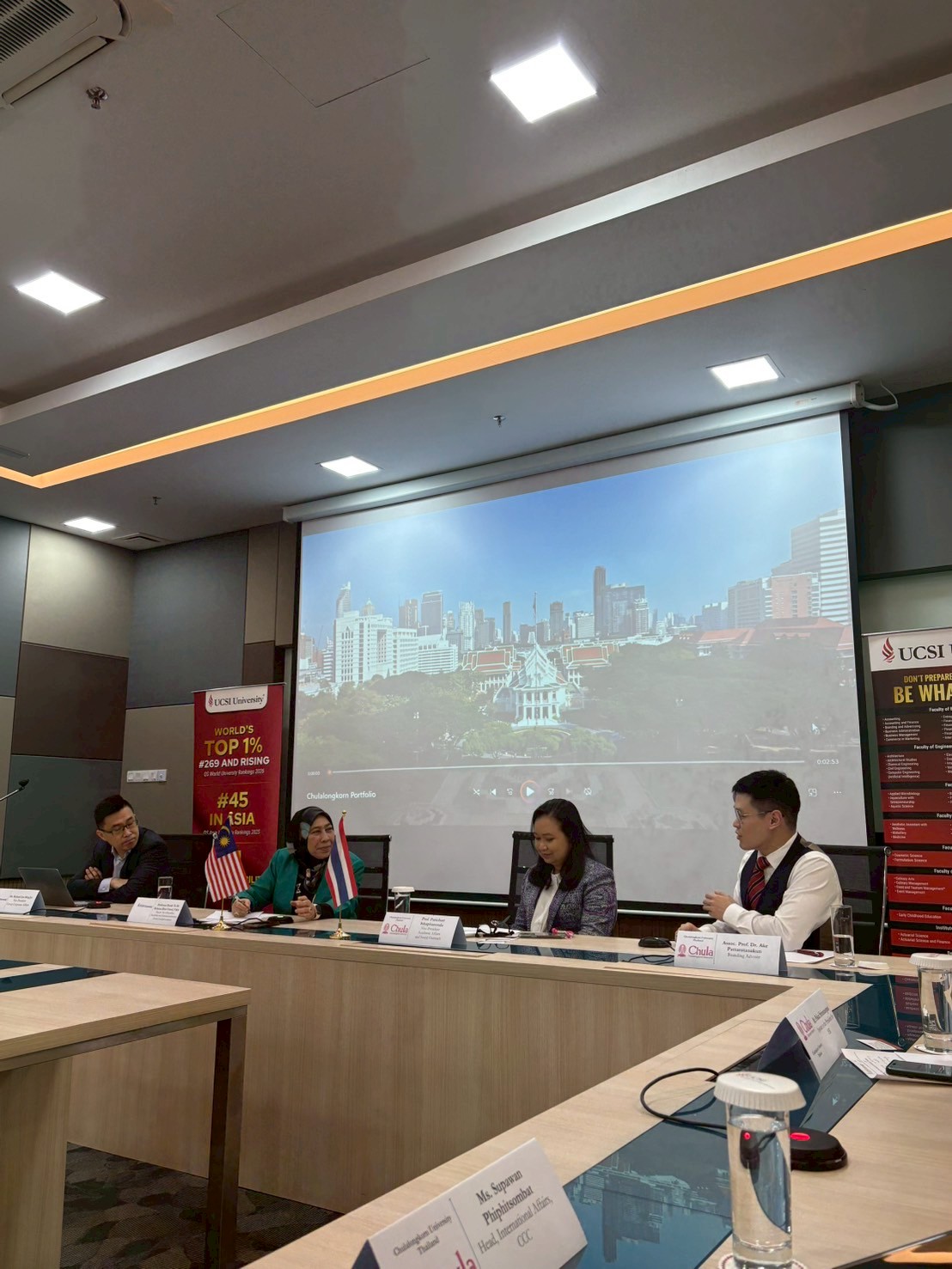 Bridging Borders Through Knowledge: Chulalongkorn and UCSI Explore New Avenues for Collaboration