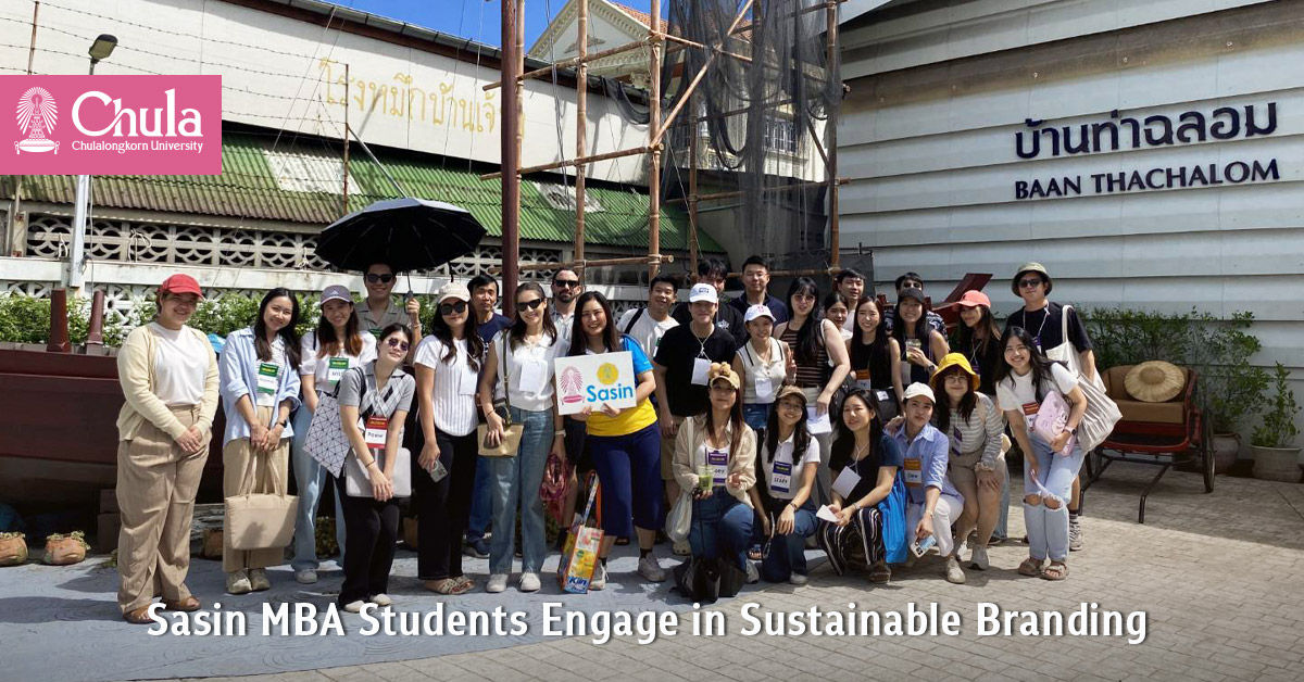 Sasin MBA Students Engage in Sustainable Branding with Tha Chalom Community?
