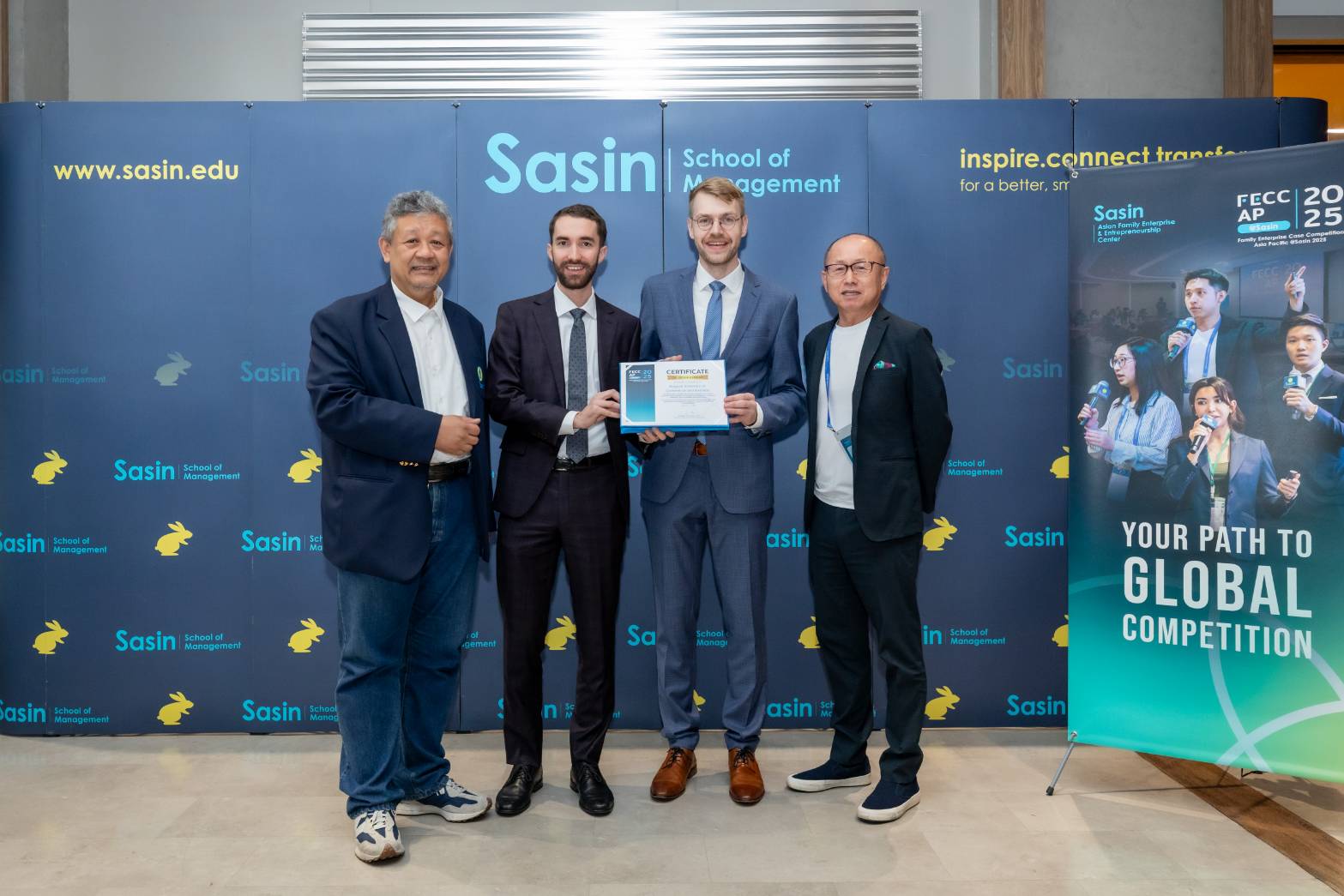 Sasin MBA Students Win Family Enterprise Case Competition – Asia Pacific 2025