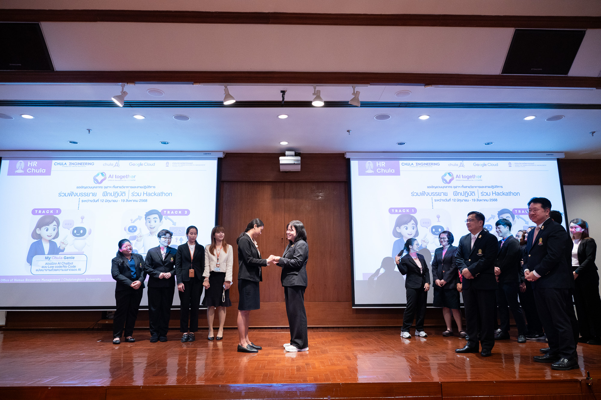 Hackathon for Growth: Chula Staff Showcase AI Solutions for a “University of AI” Vision 