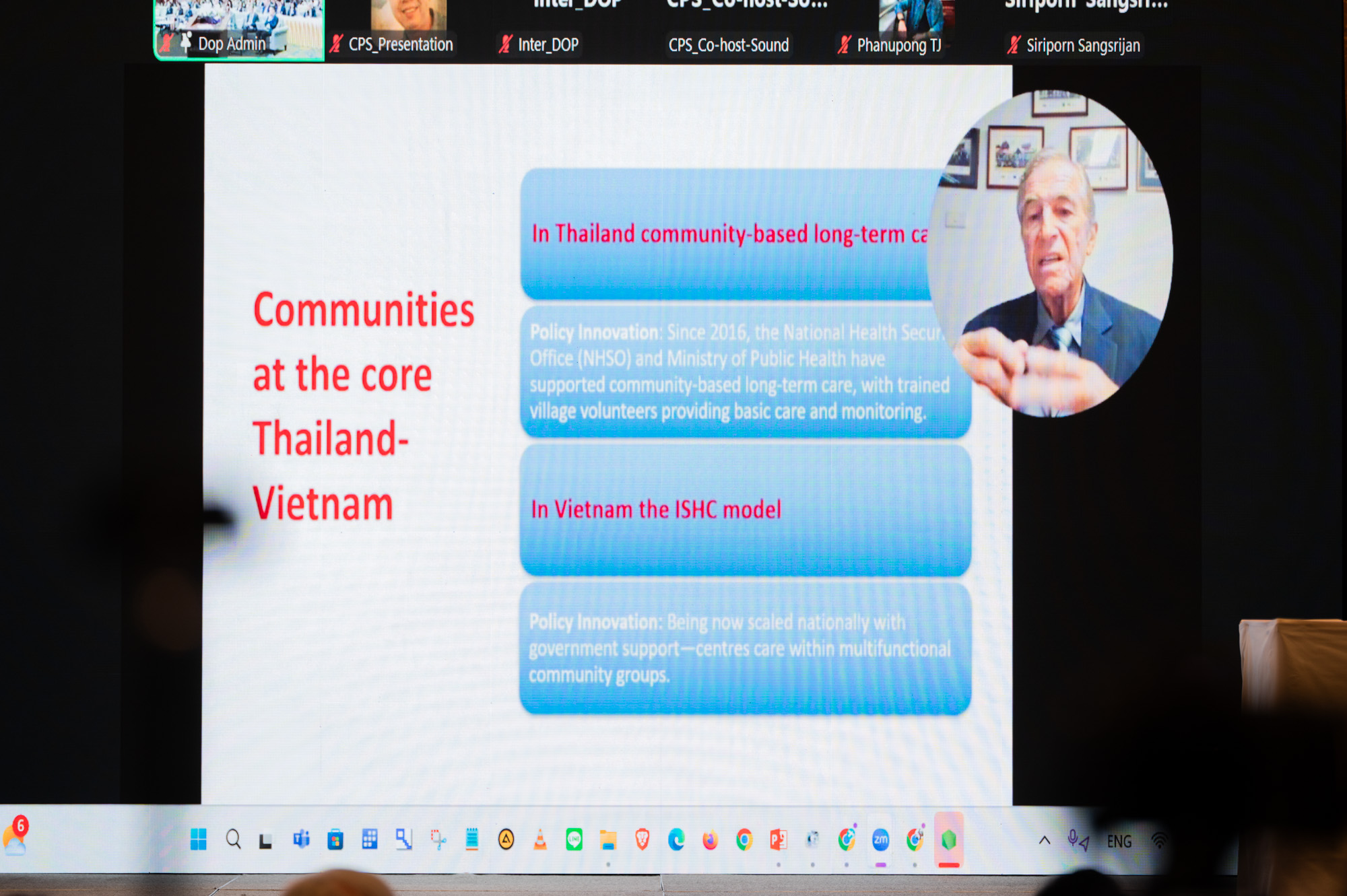 Chulalongkorn University’s College of Population Studies Holds International Workshop on Strengthening Inclusive Care Systems for Ageing Society