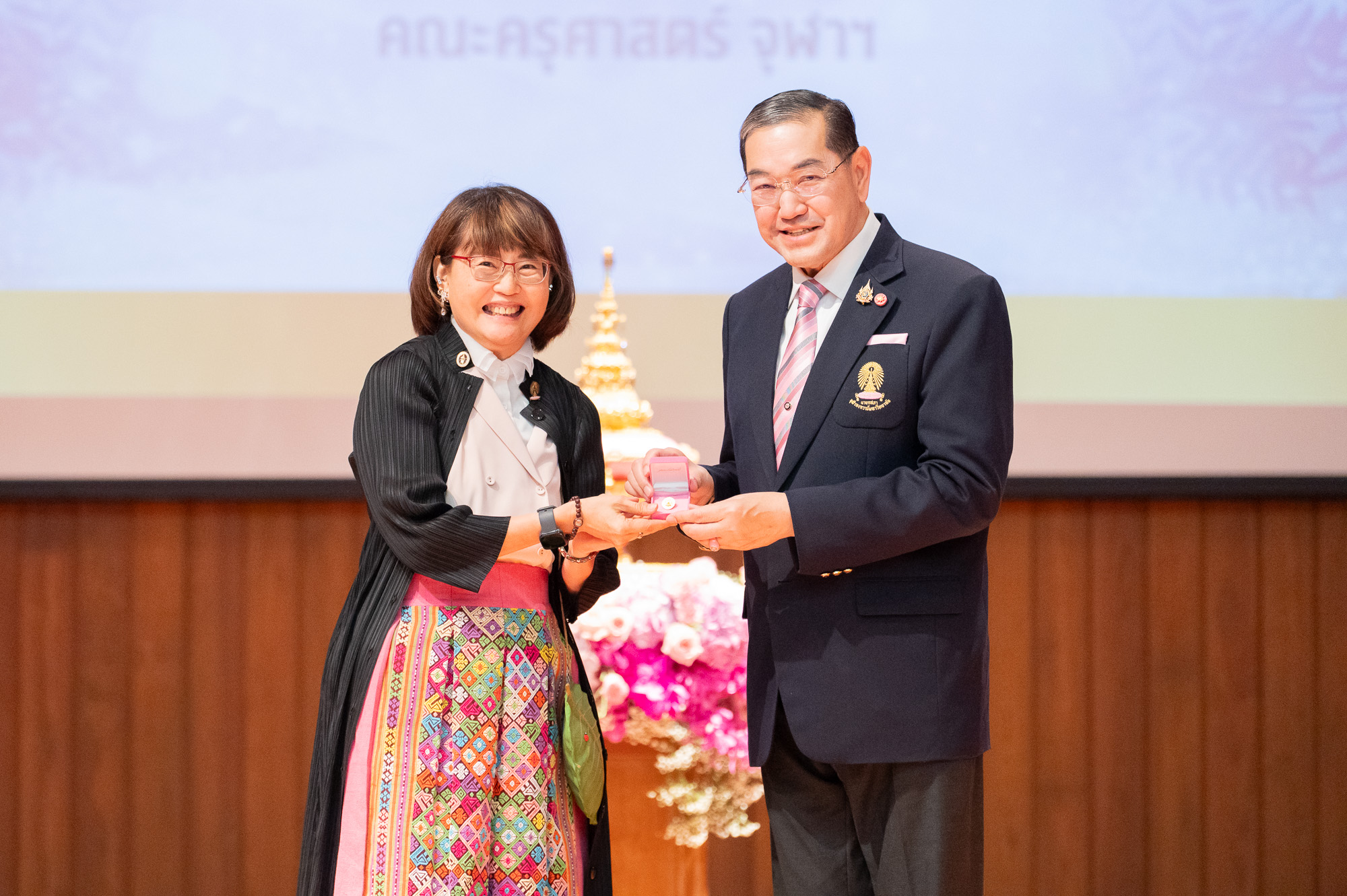 Chula Honors 2025 Retirees with Gold Honor Pins