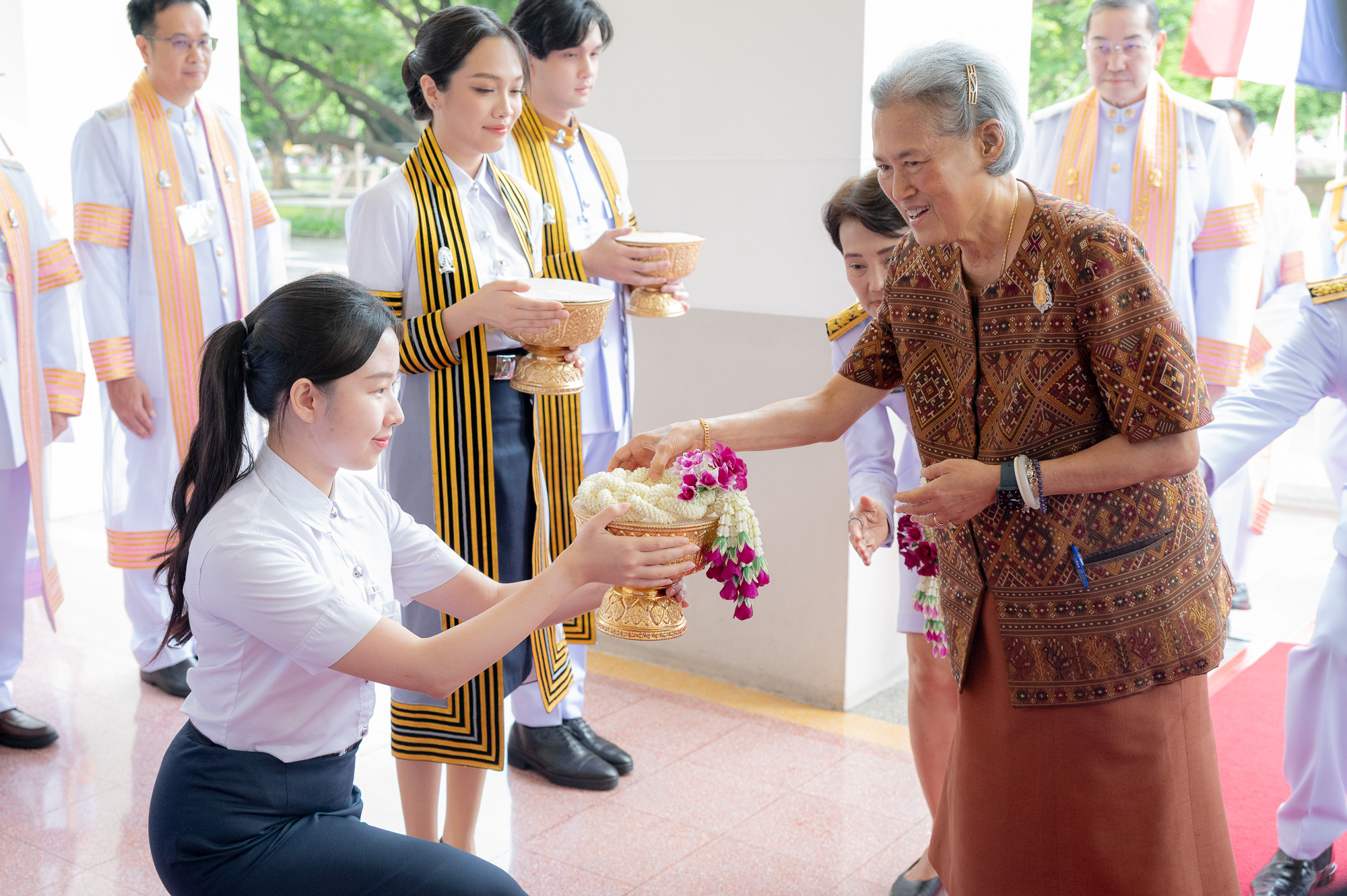 HRH Princess Maha Chakri Sirindhorn Presides Over Chulalongkorn University’s 2024 Commencement Ceremony on Behalf of His Majesty the King 