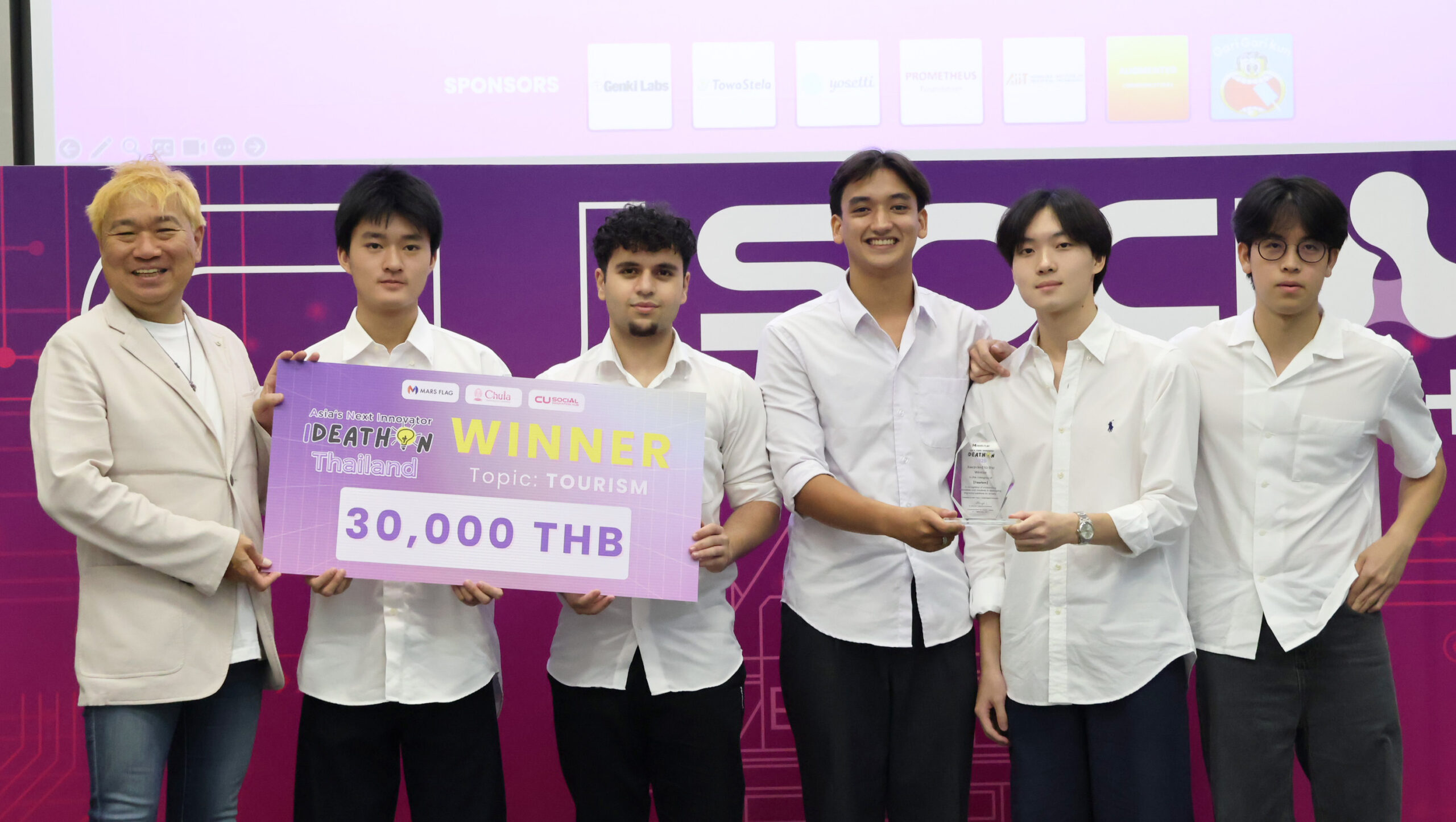 Chula Student Teams Win at Asia’s Next Innovator Ideathon 2025 