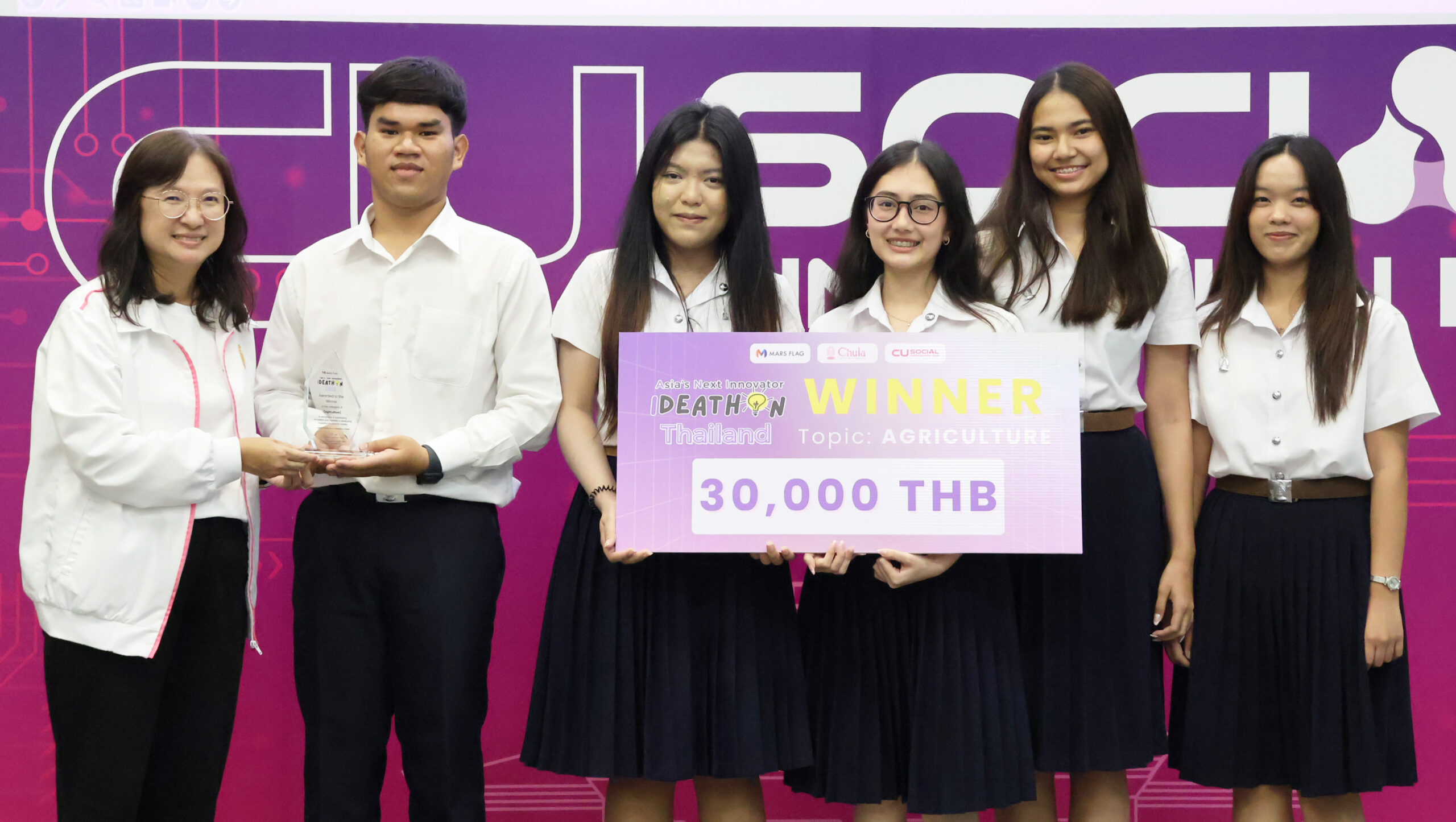 Chula Student Teams Win at Asia’s Next Innovator Ideathon 2025 