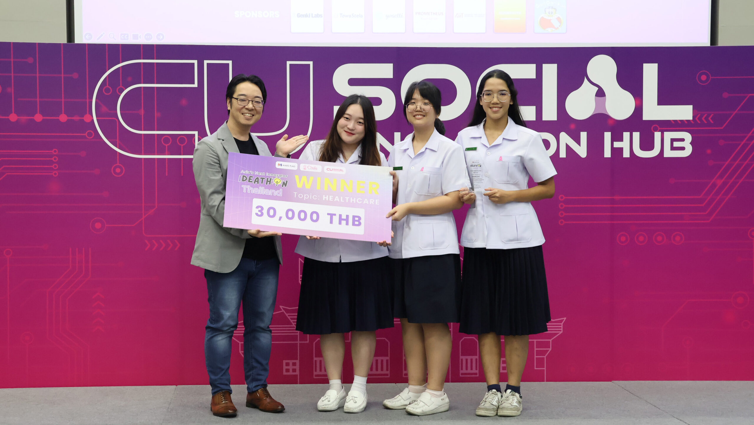 Chula Student Teams Win at Asia’s Next Innovator Ideathon 2025 