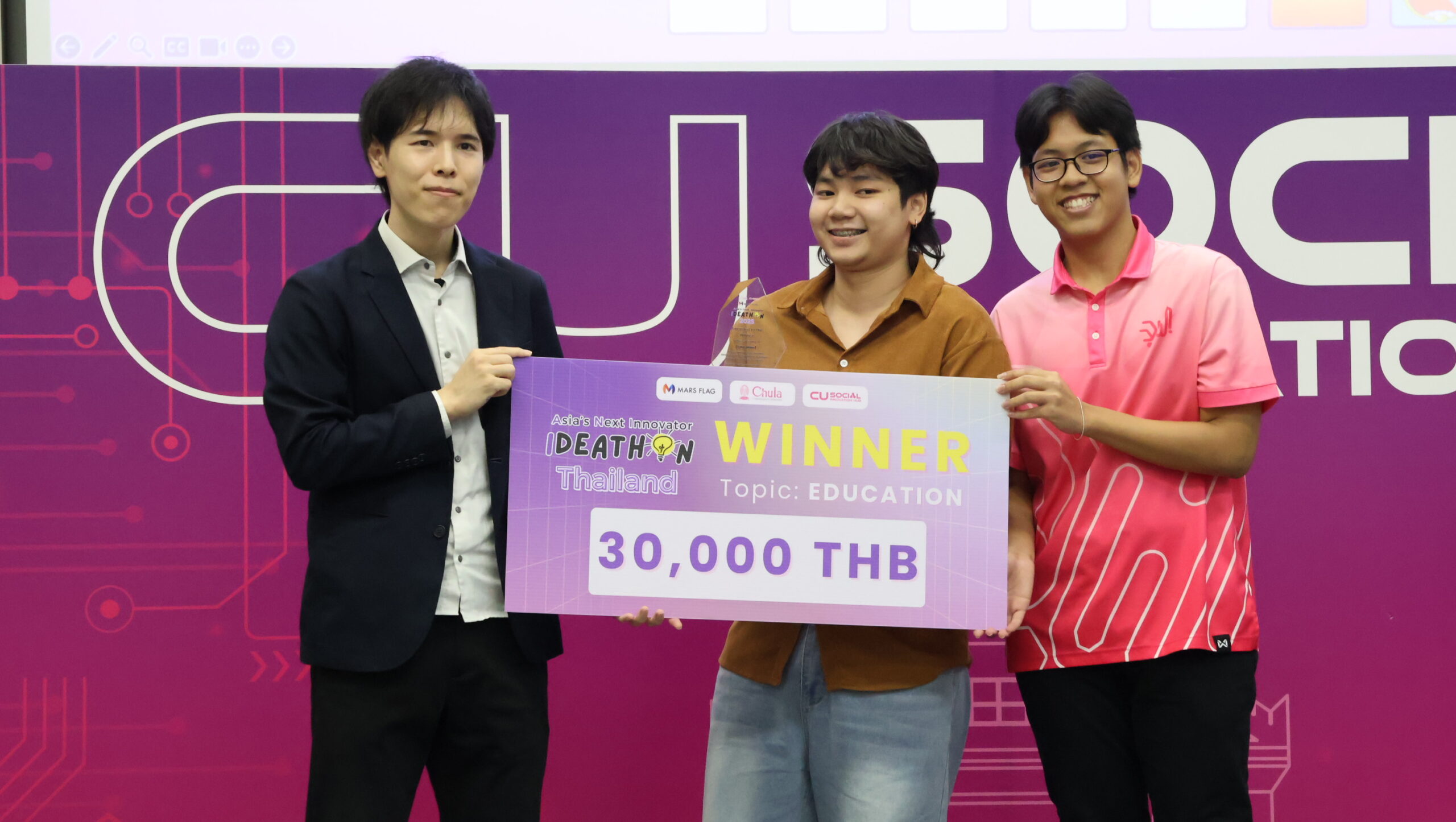 Chula Student Teams Win at Asia’s Next Innovator Ideathon 2025 