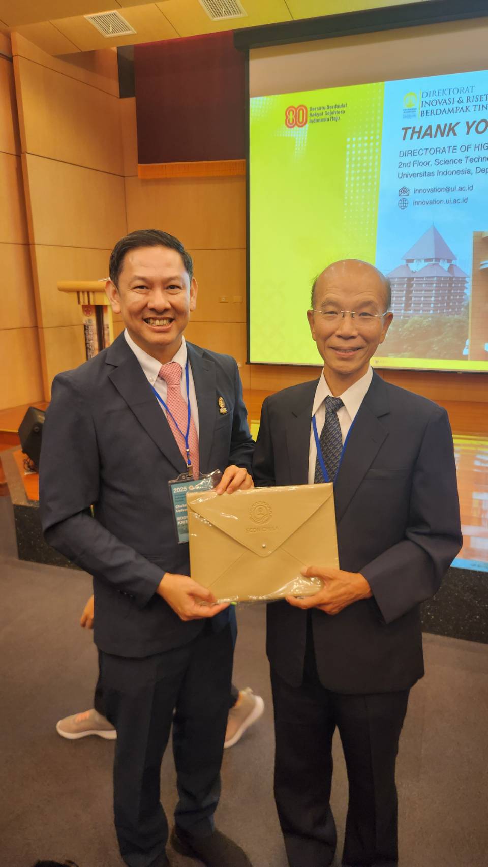 Chula Economists Join 2025 University Education and Enterprise Competitiveness Forum at NCKU, Taiwan 