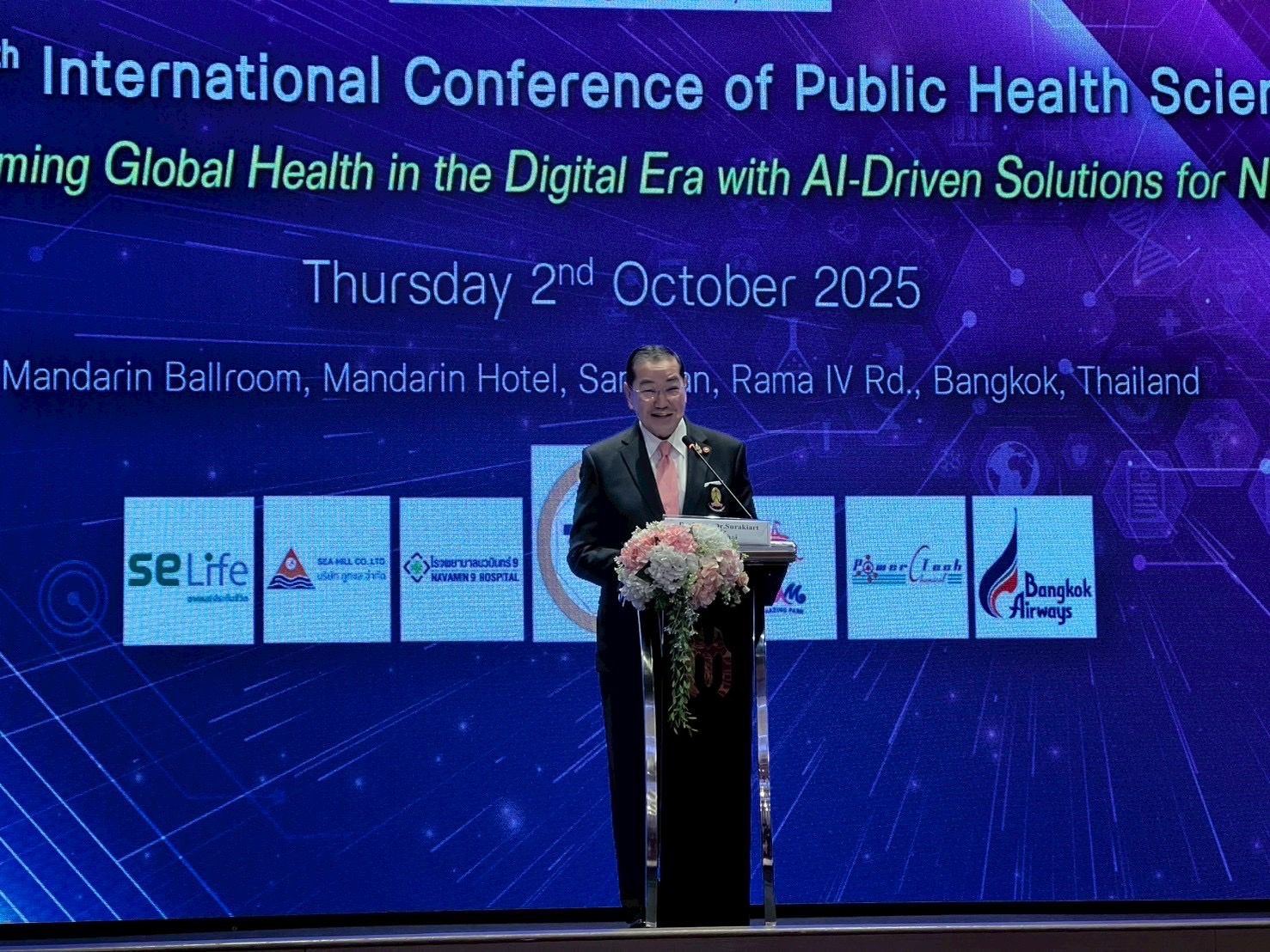 Chula’s College of Public Health Sciences Hosts the 25th International Conference: “Transforming Global Health”