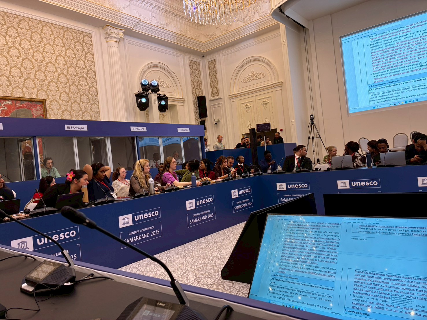 Chula Education Student Joins the 14th UNESCO Youth Forum in Uzbekistan 