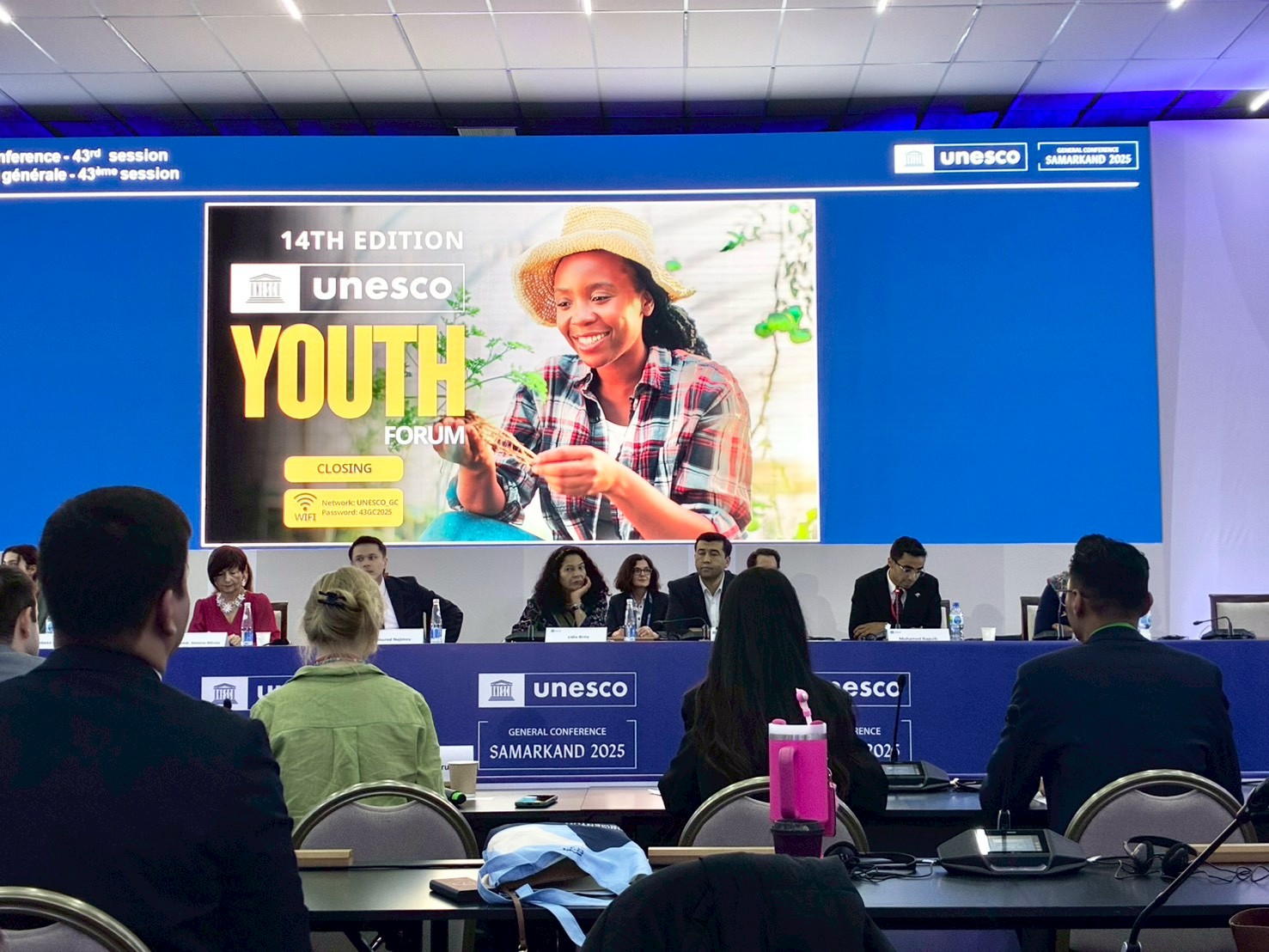 Chula Education Student Joins the 14th UNESCO Youth Forum in Uzbekistan 