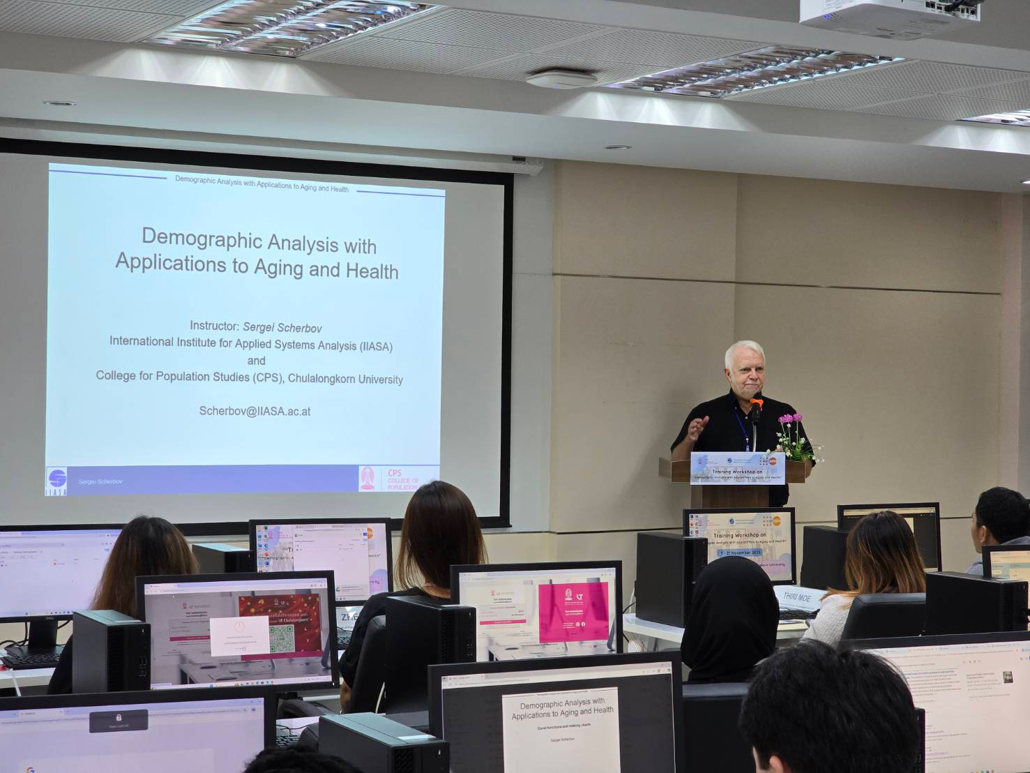 Chula’s College of Population Studies Organizes International Workshop in Demographic Analysis and Aging Society 