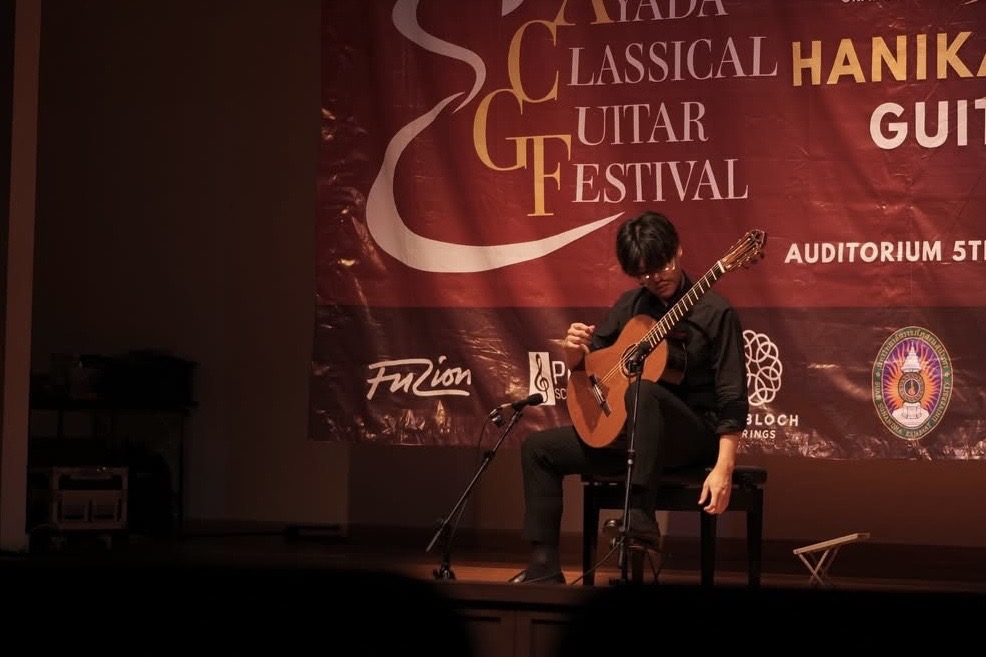 Chula Student Wins First Prize at the Hanika International Guitar Competition 2025 