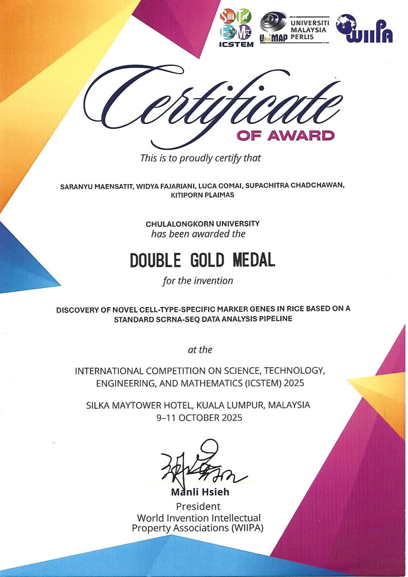 Chula Master’s Student Wins Double Gold and Special Award at ICSTEM 2025 in Malaysia 