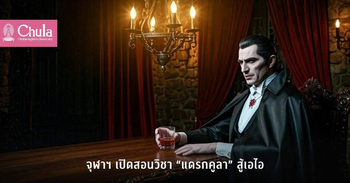 จุฬาฯ เปิดสอนวิชา “แดรกคูลา” สู้เอไอ