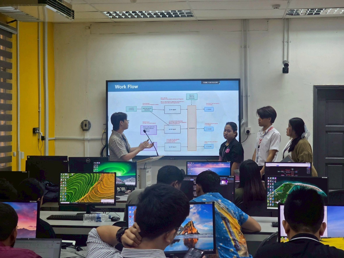 Exploring the Future of Healthcare through AI: Chula Students Joined a Program in Malaysia 