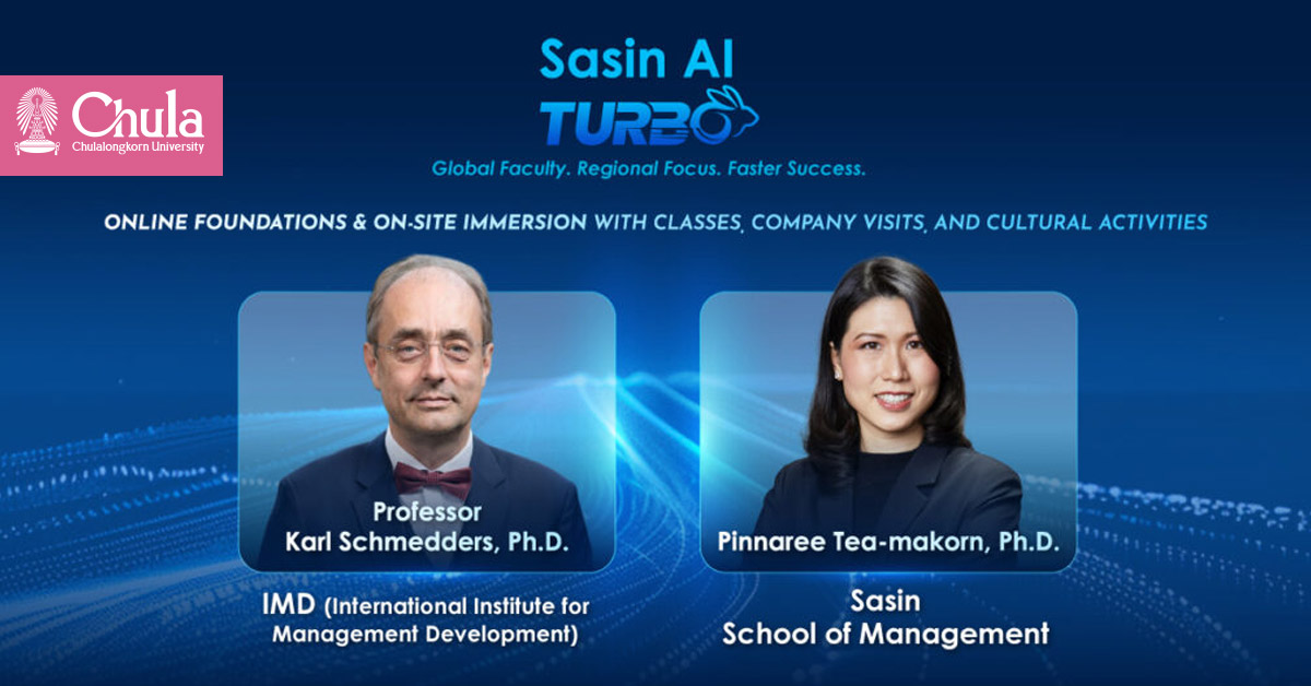 Sasin launches short program “Sasin AI Turbo” to transform businesses with Agentic AI 