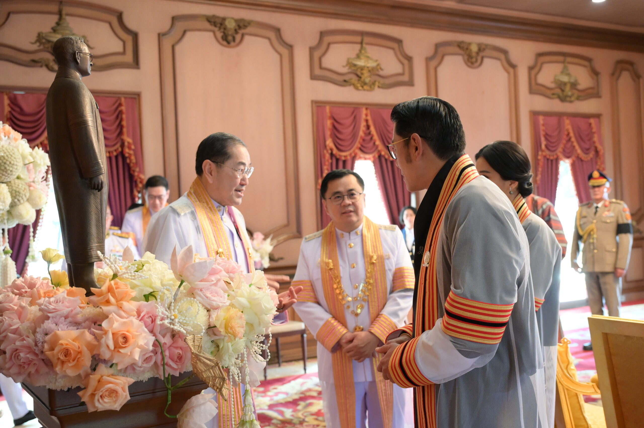 �鶹���� Hosts Their Majesties the King and Queen of Bhutan on the Occasion of the Conferral of the Honorary Doctor of Philosophy Degrees