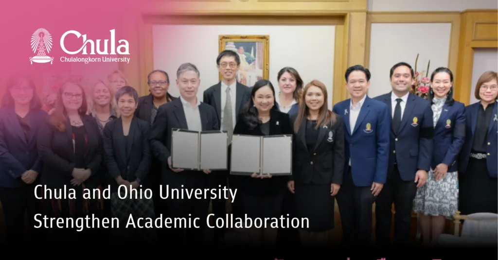 Chula and Ohio University Strengthen Academic Collaboration 