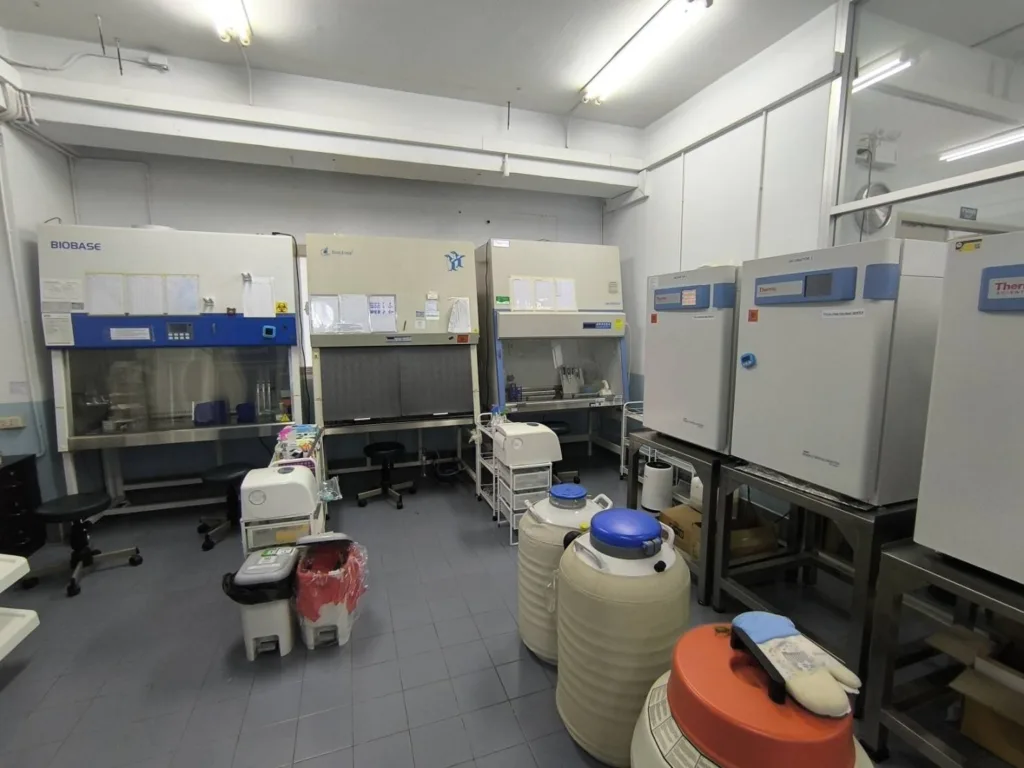 ห้องปฏิบัติการ Veterinary Pharmacology and Stem Cell Research คณะสัตวแพทยศาสตร์ จุฬาฯ