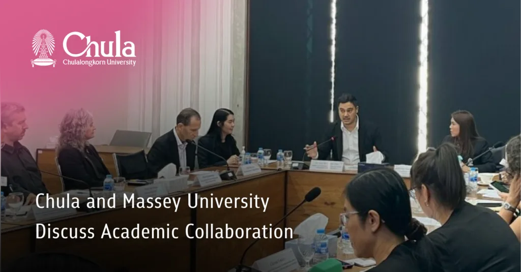 Chula and Massey University Discuss Academic Collaboration