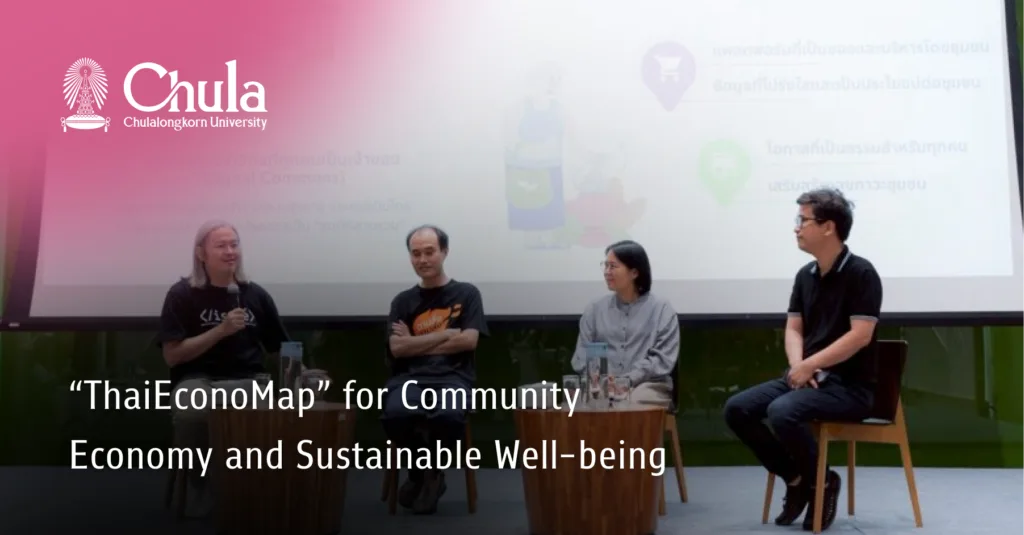 “ThaiEconoMap” for Community Economy and Sustainable Well-being 