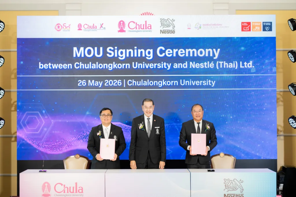 Chula and Nestlé Sign MOU to Advance Food Innovation and Food Security 