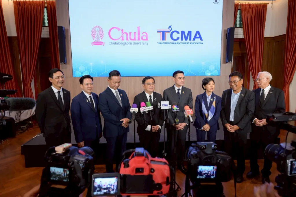 จุฬาฯ ลงนามความร่วมมือกับ TCMA ผนึกกำลังพันธมิตรไทย -แคนาดา ขับเคลื่อนนวัตกรรมดักจับคาร์บอน วางรากฐานสู่ Net Zero