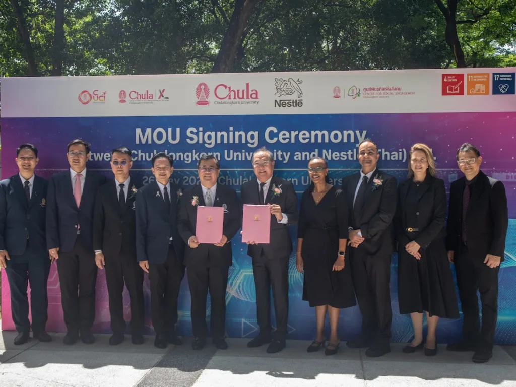 Chula and Nestlé Sign MOU to Advance Food Innovation and Food Security 