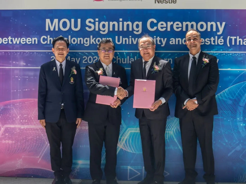 Chula and Nestlé Sign MOU to Advance Food Innovation and Food Security 