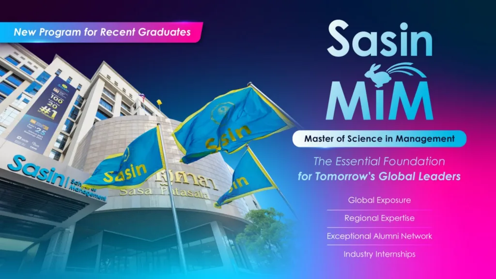 Sasin Launches International MiM Program to Meet Evolving Workforce Demands 