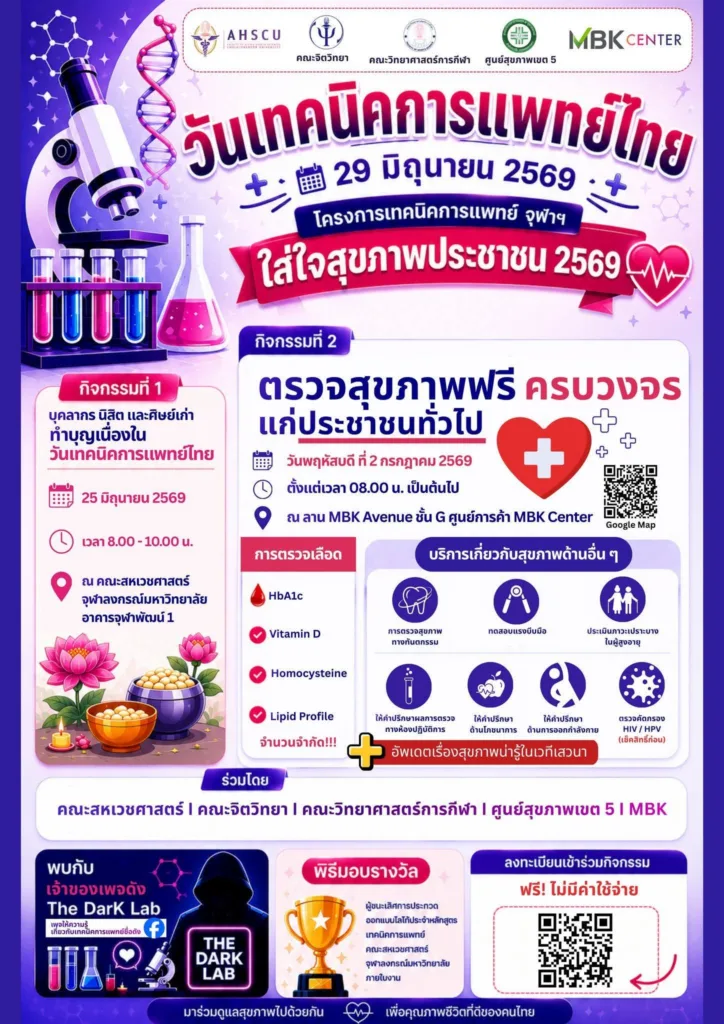 โปสเตอร์ประชาสัมพันธ์ 