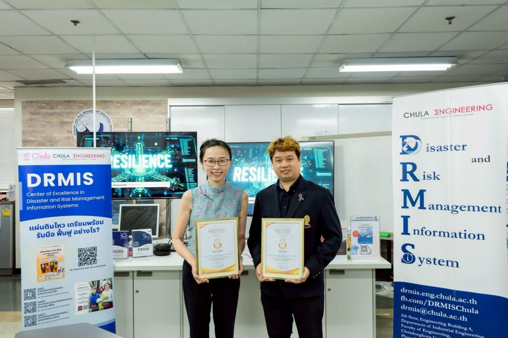 AI Earthquake Response Dashboard by Chula Wins Gold in Japan