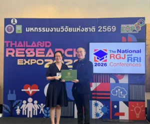 Chula Ph.D. Student Wins Gold Medal at Thailand Research Expo 2026
