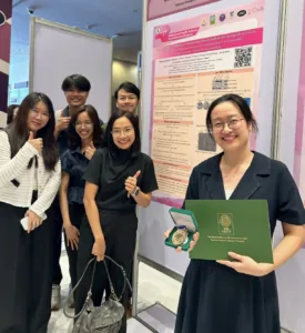 Chula Ph.D. Student Wins Gold Medal at Thailand Research Expo 2026