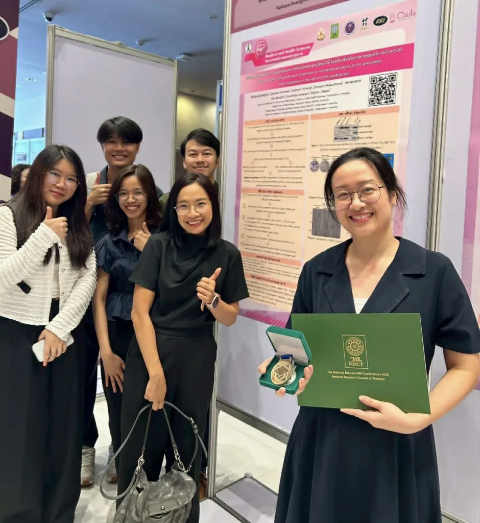 Chula Ph.D. Student Wins Gold Medal at Thailand Research Expo 2026